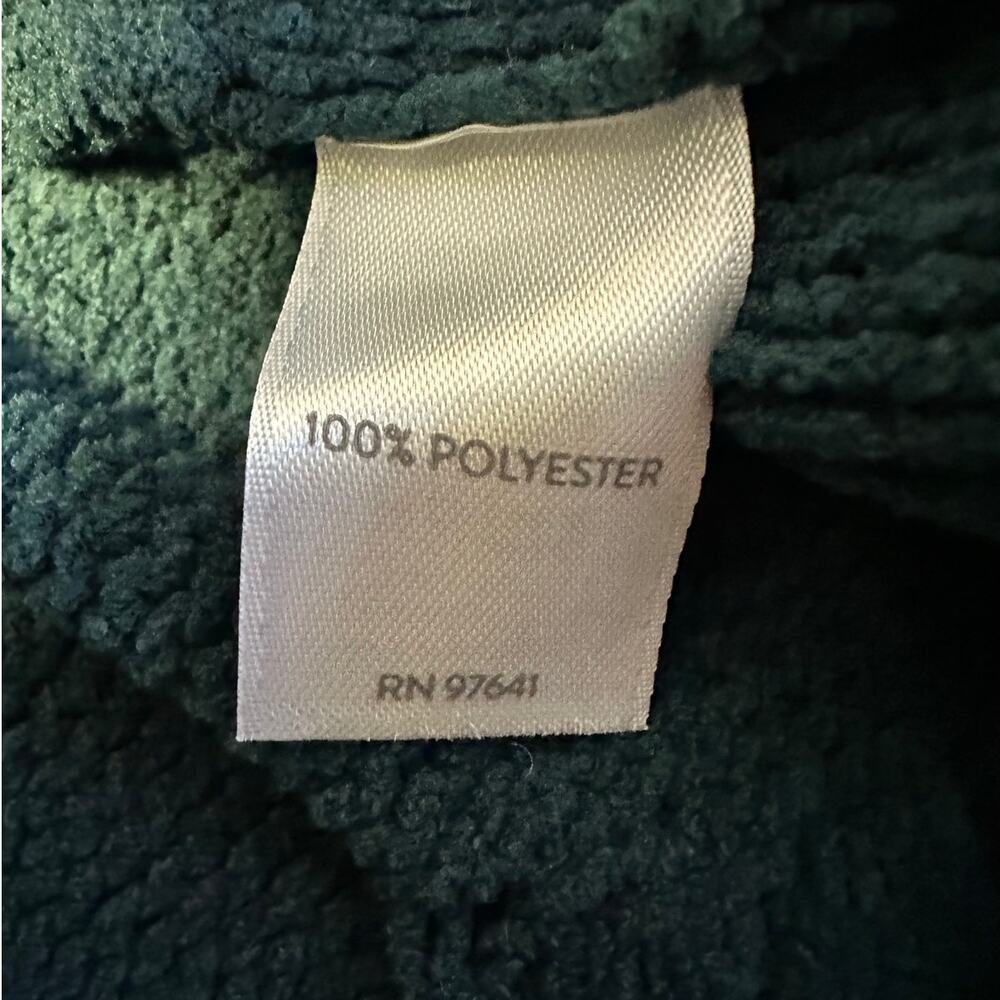 J. Jill Women’s Chenille Cable Knit Sweater M Teal Blue Chunky Crewneck - Picture 6 of 9